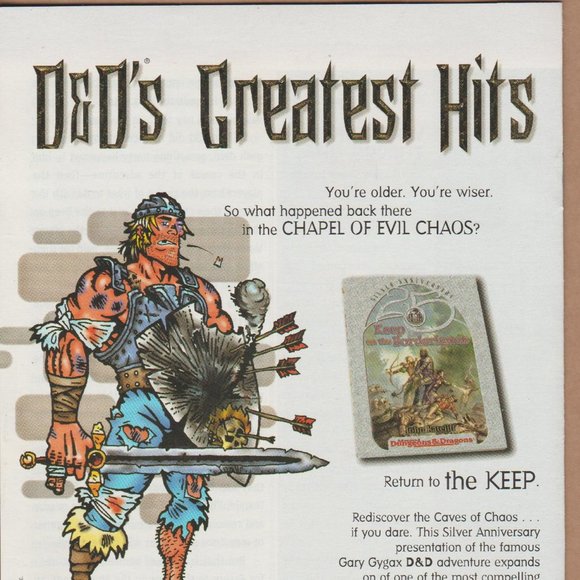 Advanced Dungeons & Dragons AD & D 25TH Anniversary Warriors Of The Gray Queen - Picture 3 of 6